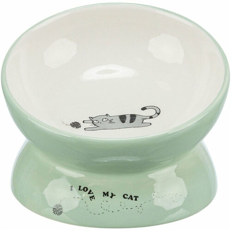 Image secondaire de Mangeoire pour chiens Trixie Blanc Vert Ø 13 cm 150 ml