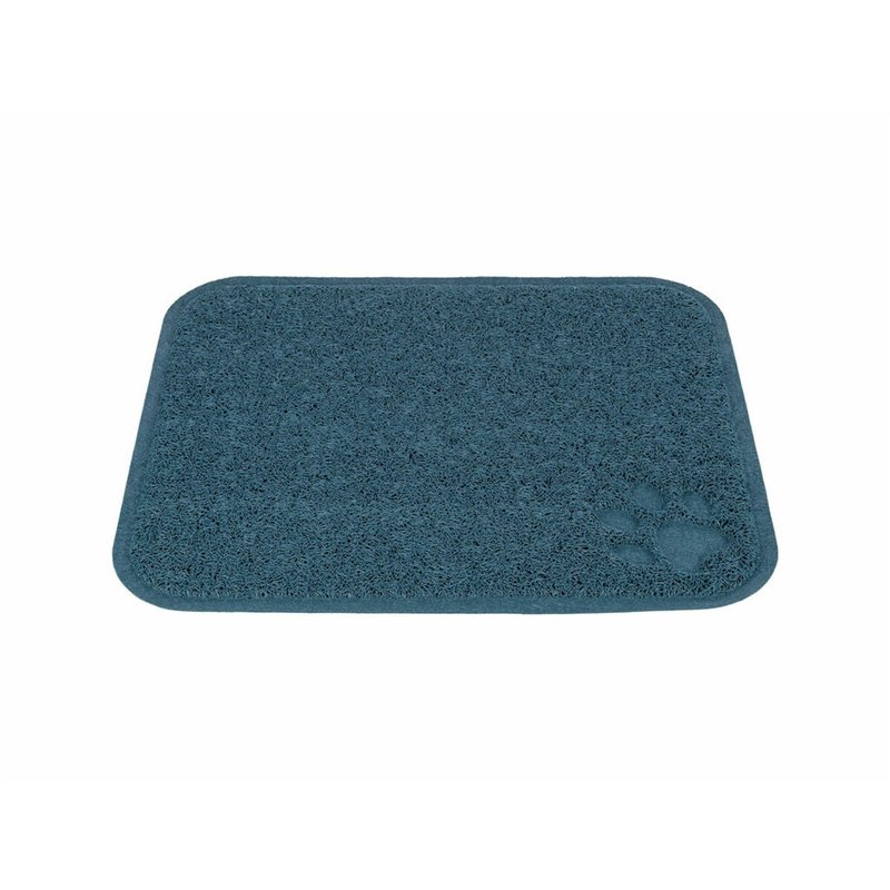 Tapis de Litière pour Chat Trixie Bleu PVC 37 × 45 cm