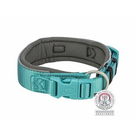 Collier pour Chien Trixie Premium Graphite Bleu clair S/M 33-42 cm