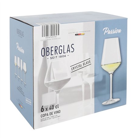 Set de verres à vin Inde Passion 400 ml 6 Pièces