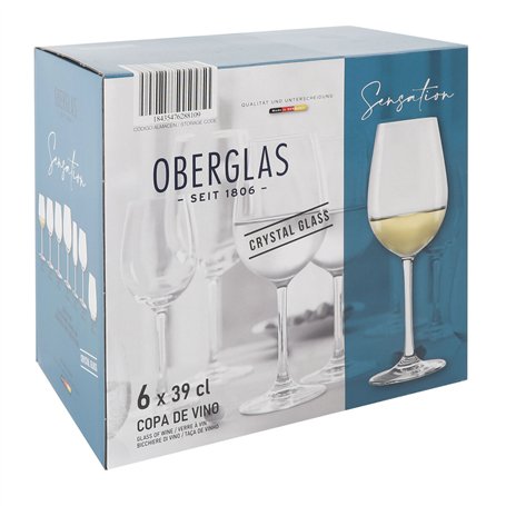 Set de verres à vin Inde Sensation 390 ml 6 Pièces