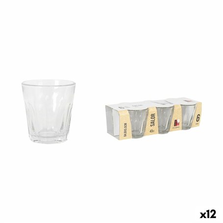 Set de Verres Inde Salor 43 ml 6 Pièces (12 Unités)