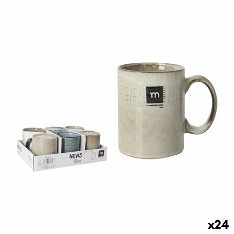 Tasse mug Inde Nevis Rectangulaire 300 ml (24 Unités)