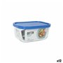 Boîte à lunch Inde Frigo Rectangulaire 470 ml (12 Unités)