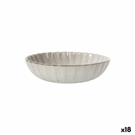 Assiette creuse Inde Talaier 20 x 5,4 cm (18 Unités)