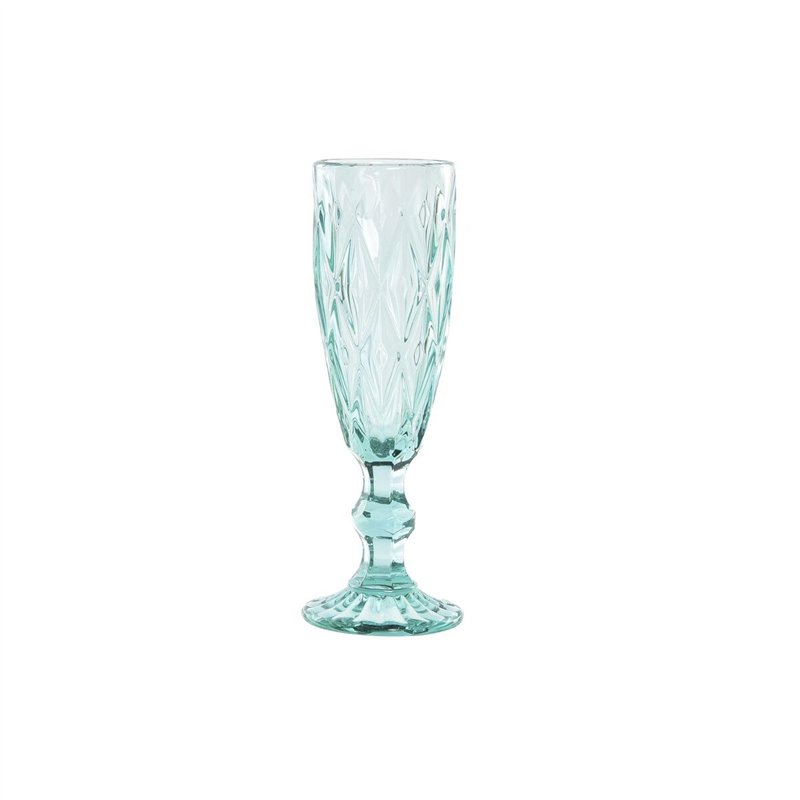 Verre DKD Home Decor Verre Turquoise (150 ml)