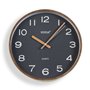 Horloge Murale Versa Gris Plastique Quartz 4,3 x 30 x 30 cm
