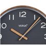 Horloge Murale Versa Gris Plastique Quartz 4,3 x 30 x 30 cm