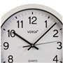 Horloge Murale Versa Blanc Plastique Quartz 4,3 x 30 x 30 cm