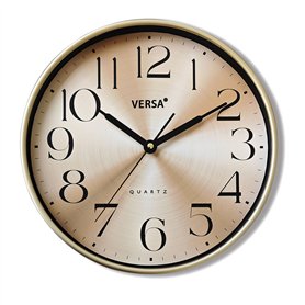 Horloge Murale Versa Plastique 3,5 x 28,5 x 29,5 cm