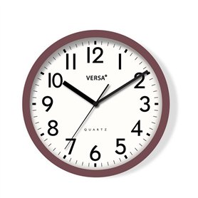 Horloge Murale Versa Plastique 4,8 x 31 x 31 cm
