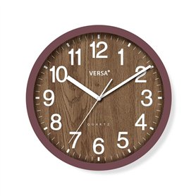 Horloge Murale Versa Plastique 4,8 x 31 x 31 cm