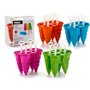 Moule pour Glaces CH72099 Bleu Vert Orange Fuchsia Plastique 8,5 x 12,5 x 12 cm (24 Unités)