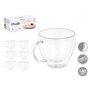 Tasse de café et de thé Vivalto OCT-DG2397 Transparent Verre Borosilicaté 140 ml (6 Unités)