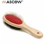 Brosse pour Chiens Mascow AR1807082 Marron Noir Rouge 7 x 22,5 x 5 cm (12 Unités)