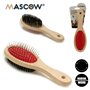 Brosse pour Chiens Mascow AR1807082 Marron Noir Rouge 7 x 22,5 x 5 cm (12 Unités)