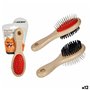 Brosse pour Chiens Mascow AR1807083 Marron Noir Rouge 9 x 5 x 21 cm (12 Unités)