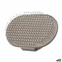 Brosse pour Chiens Mascow 335 Gris 13 x 3,5 x 10 cm (12 Unités)