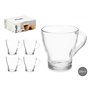 Tasse de café et de thé Vivalto 1 Transparent verre 280 ml (6 Unités)