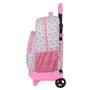 Cartable à roulettes Moos Flores Multicouleur 33 x 45 x 22 cm