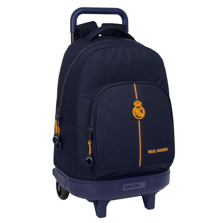 Cartable à roulettes Real Madrid C.F. Blue marine 33 x 45 x 22 cm