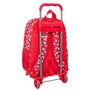 Cartable à roulettes Hello Kitty Iconic Blanc Rouge 33 x 42 x 14 cm