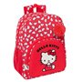 Cartable Hello Kitty Iconic Blanc Rouge 33 x 42 x 14 cm