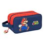 Range-Chaussures de Voyage Super Mario Trick Rouge Bleu foncé 29 x 15 x 14 cm