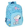 Cartable Snoopy Love Bleu 30 x 46 x 14 cm