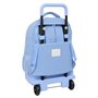 Cartable Smiley Joyful Bleu Multicouleur 33 x 45 x 22 cm