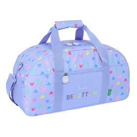 Sac de sport Benetton Lila Lila 50 x 26 x 20 cm