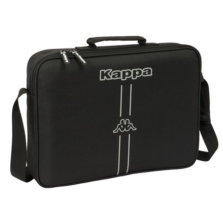 Cartable Kappa Dark Noir 38 x 28 x 6 cm