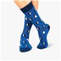 Chaussettes Jimmy Lion Penguins Bleu 36-40
