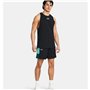 Short de Basket pour Homme Under Armour Baseline Noir