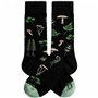 Chaussettes Jimmy Lion Mushrooms Noir 41-46