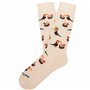 Chaussettes Jimmy Lion Tropical Toucan Beige 41-46