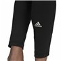 Leggings de Sport pour Femmes Adidas Yo Ess 78 Tig Noir