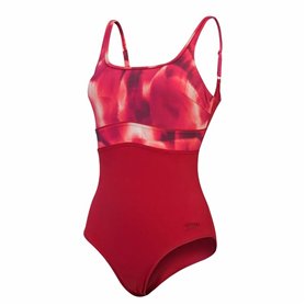 Maillot de bain femme Speedo Shaping Contour Rouge