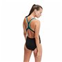 Maillot de bain femme Speedo Placement Laneback Vert