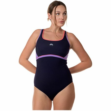 Maillot de bain femme Aquarapid Costume  Bleu foncé