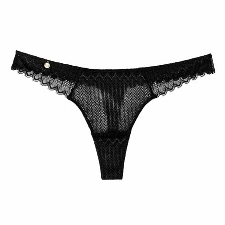 Tanga Black Limba Binia  Noir