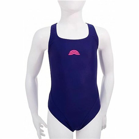 Maillot de Bain Fille Aquarapid Costume  Violet