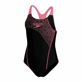 Maillot de Bain Fille Speedo Medalist  Noir