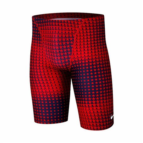 Maillot de bain homme Nike Jammer Rouge Bleu foncé