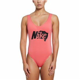 Maillot de bain femme Nike  U-Back Corail