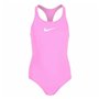 Maillot de Bain Fille Nike Racerback Rose foncé