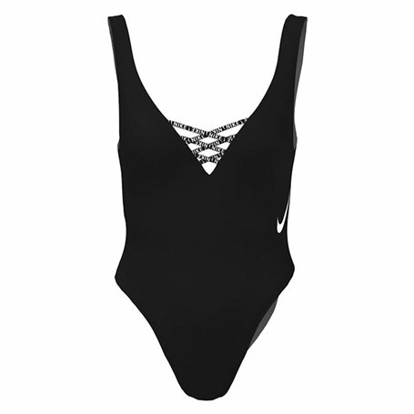 Maillot de bain femme Nike U-Back Noir