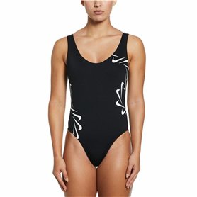 Maillot de bain femme Nike U-Back Noir