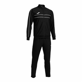 Survêtement pour Adultes Joma Sport Victory Noir Enfant Homme 2 Pièces