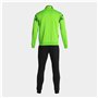 Survêtement pour Adultes Joma Sport Lion II Noir Vert Homme 2 Pièces